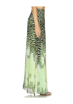 Muma World Midori Lyra Skirt in Green. Size XS. Also in S, M.