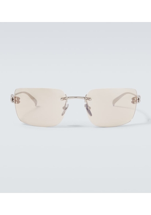 Gucci Block Bending rectangular sunglasses