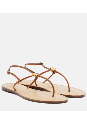 Amanu Naivasha leather thong sandals