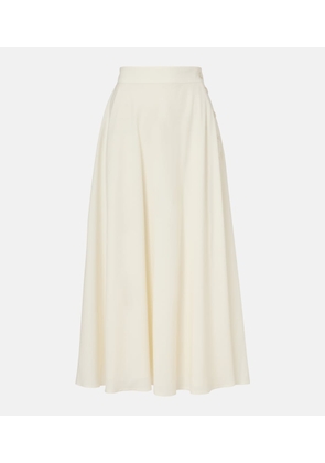 Ralph Lauren Collection Kenzie wool-blend midi skirt