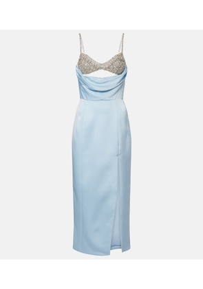 Rachel Gilbert Celestia embellished midi dress