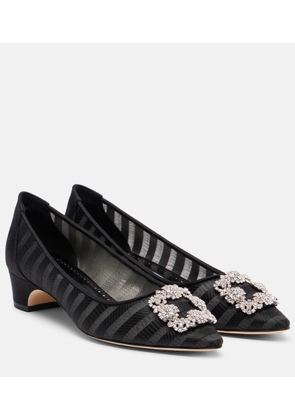Manolo Blahnik Hangisi embellished pumps