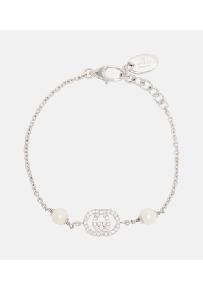 Gucci Interlocking G embellished chain bracelet