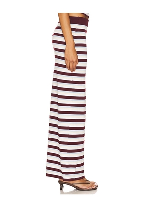 SNDYS x REVOLVE Charleston Maxi Skirt in White. Size XS. Also in L, M, XL, XXS.