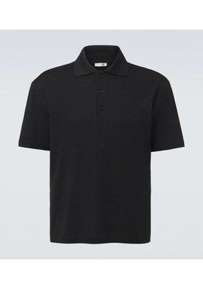 The Row Mistral wool and silk polo shirt