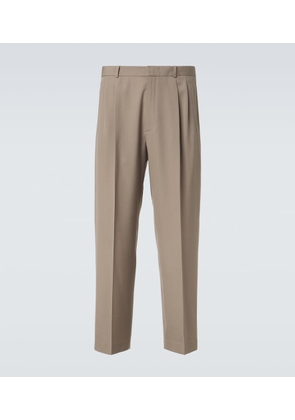 The Row Tarek wool straight pants