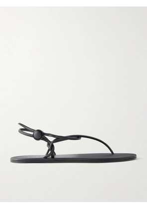 Jamie Haller - The String Theory Leather Thong Sandals - Black - IT35,IT36,IT37,IT38,IT39,IT40,IT41,IT42