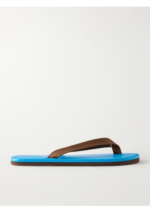 Auralee - Leather Flip Flops - Blue - UK 5,UK 6,UK 7
