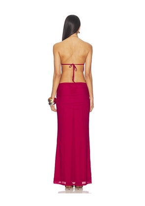 Tiger Mist Evanna Maxi Dress in Fuschia. Size S. Also in L, XL.