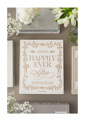 Printworks Embroidered Photo Album in White.