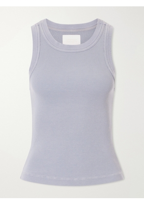 Citizens of Humanity - Isabel Ribbed Jersey Tank - Gray - x small,small,medium,large,x large