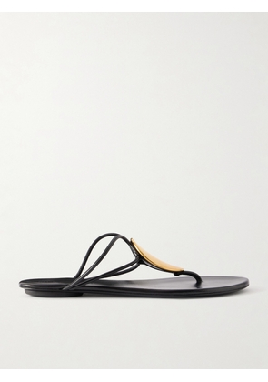 Proenza Schouler - Uma Embellished Leather Sandals - Black - IT36,IT36.5,IT37,IT37.5,IT38,IT38.5,IT39,IT39.5,IT40,IT40.5,IT41,IT41.5,IT42