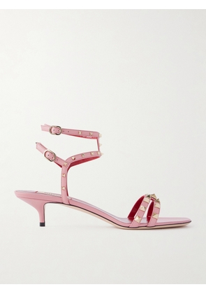 Valentino Garavani - Rockstud Mid Sandals - Black - IT35,IT36,IT36.5,IT37,IT37.5,IT38,IT38.5,IT39,IT39.5,IT40,IT40.5,IT41,IT42