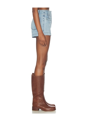 Show Me Your Mumu Pacifica Shorts in Blue. Size 25. Also in 24, 26, 27, 28.