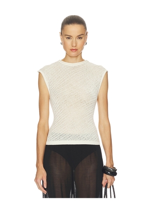 SAMSOE SAMSOE Sairene Top in Beige. Size XS. Also in S, M, L.