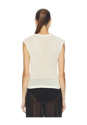 SAMSOE SAMSOE Sairene Top in Beige. Size XS. Also in S, M.