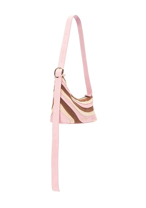 The Wolf Gang Santo Shoulder Bag in Pink.
