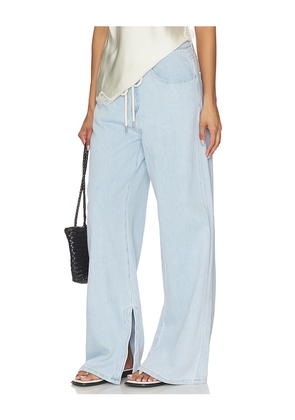 Steve Madden Maycen Jean in Blue. Size 26. Also in 24, 25, 27, 28, 29, 30, 31, 32.