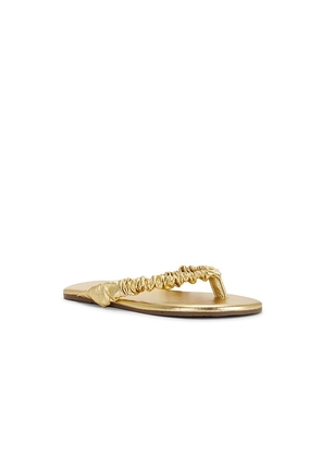 TKEES Savanna Sandal in Yellow. Size 6. Also in 7, 8, 9.