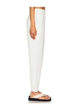 Varley The Slim Zip Hem Pant 29.5 in Ivory. Size XL. Also in XS, S, M, L.