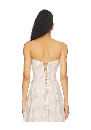 V. Chapman Carolena Top in White. Size 4. Also in 6, 8, 10.