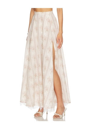V. Chapman Enzo Maxi Skirt in Beige. Size 4. Also in 0, 2, 6, 8, 10, 12.