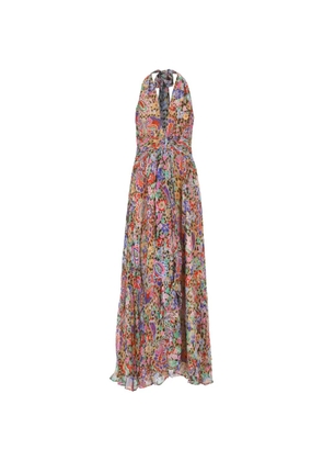 Rixo Alaina paisley-print halterneck maxi dress - Black