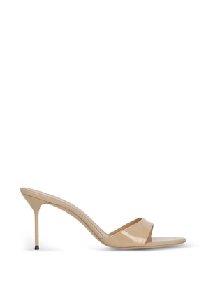 Paris Texas Lidia patent-finish stiletto-heel sandals - Neutrals