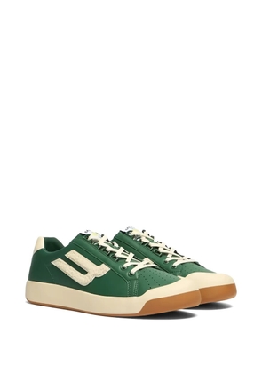 Bally Tennis Collection logo-patch perforated sneakers - Green