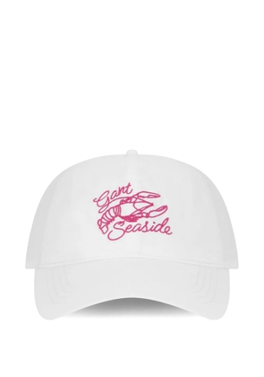 Gant lobster-embroidered baseball cap - Neutrals