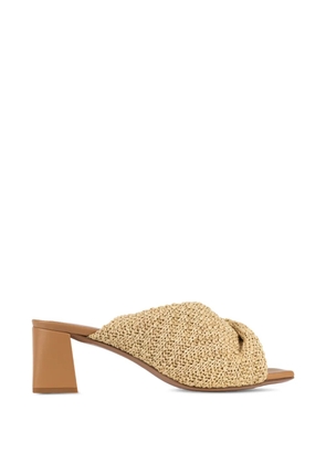 Gedebe Mariel woven twist-detail sandals - Neutrals