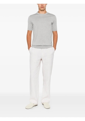 Ferrante short-sleeve sweater - Grey