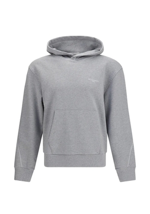 Givenchy embroidered-logo hoodie - Grey