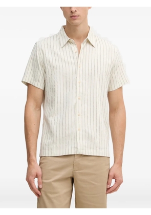 GUESS USA striped short-sleeve shirt - Neutrals