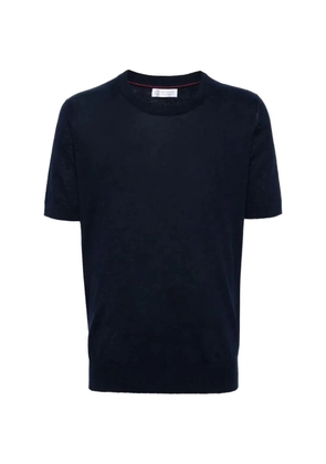 Brunello Cucinelli crew-neck T-shirt - Blue