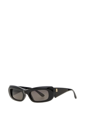 Balenciaga Diva rectangle-frame sunglasses - Black
