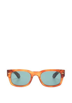 KYme Orlando rectangle-frame sunglasses - Brown