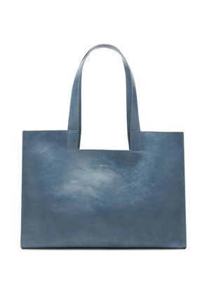 Bally Easy logo-print tote bag - Blue
