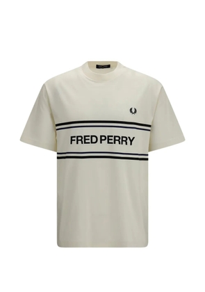 Fred Perry logo-print striped T-shirt - Multicolour