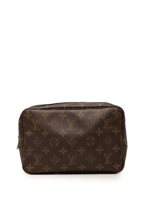 Louis Vuitton Pre-Owned 1984 Monogram Trousse Toilette 23 clutch bag - Brown