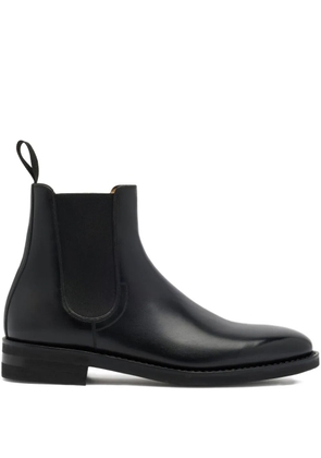 Bally scribe un leather boots - Black