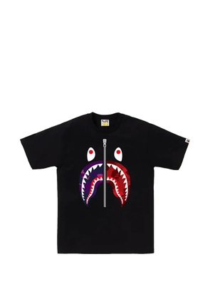 A BATHING APE® Shark Color Camo T-shirt - Black