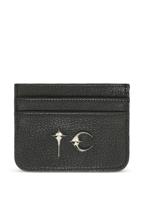 THUG CLUB TC leather card holder - Black