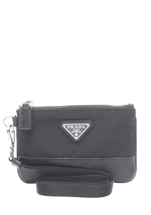 Prada Pre-Owned 2013-2026 Tessuto coin pouch - Black