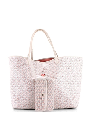Goyard Pre-Owned Saint Louis Claire Voie Coated Canvas GM tote bag - White
