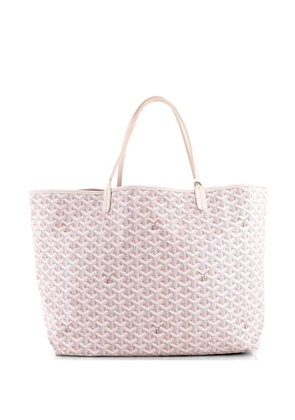 Goyard Pre-Owned Saint Louis Claire Voie Coated Canvas GM tote bag - White