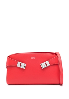 Ferragamo Hug leather crossbody bag - Red