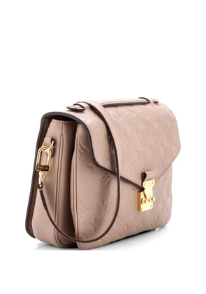 Louis Vuitton Pre-Owned Pochette Metis Monogram Empreinte Leather crossbody bag - Neutrals