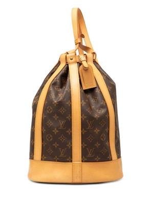 Louis Vuitton Pre-Owned 1997 Monogram Randonnee PM bucket bag - Brown