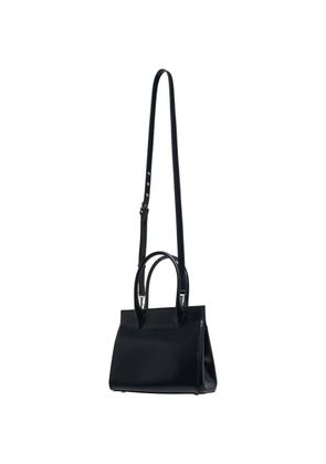 Comme Des Garçons Square Magnet leather tote bag - Black